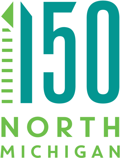 150northmichigan Final Logo Fullcolor - Graphic Design Clipart (1000x1225), Png Download