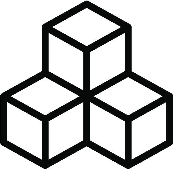 Negotiation Cornerstones - Cube Icon White Clipart (600x600), Png Download