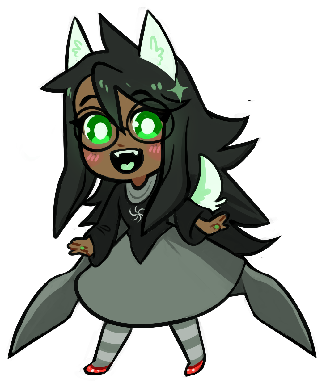 Patience [poly Jade West X Reader X Beck Oliver] - Cartoon Clipart (1054x1250), Png Download