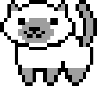 Random Image From User - Cat Face Pixel Art Clipart (600x600), Png Download