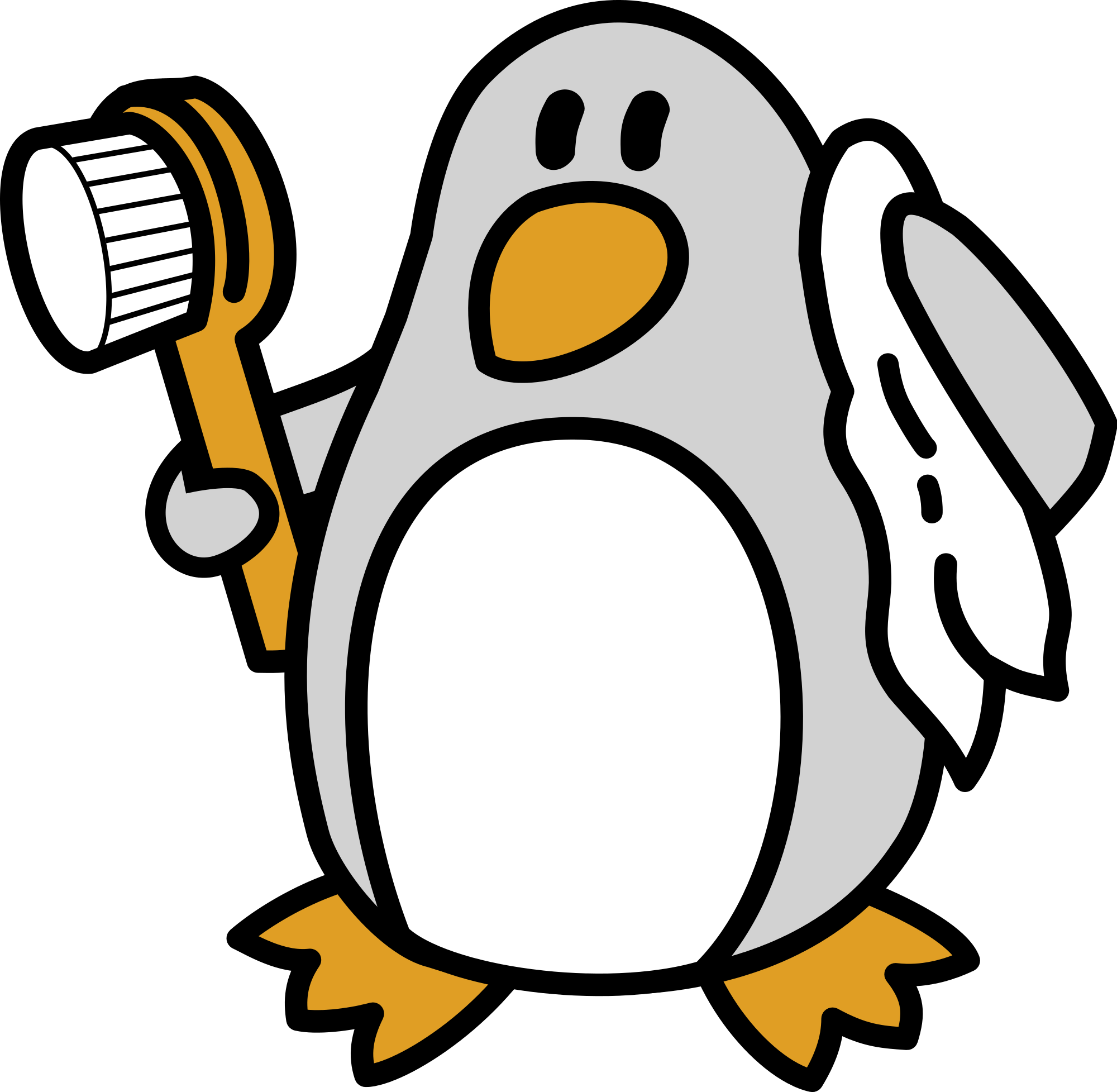 Open - Linux Libre Clipart (2000x1955), Png Download