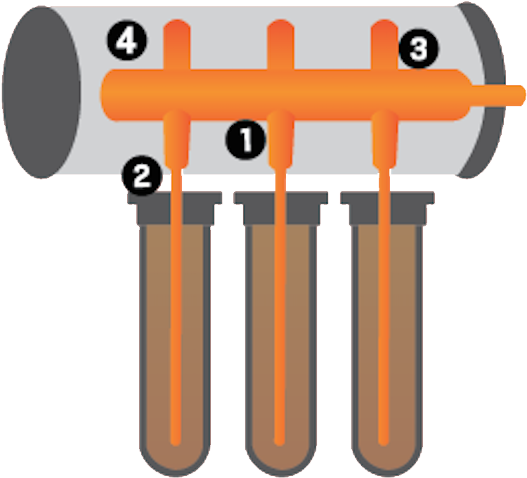 Heat Pipe Clipart (852x808), Png Download