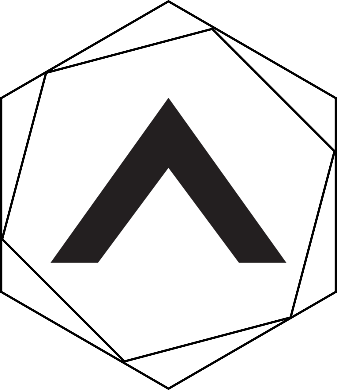 Triangle Clipart (1101x1271), Png Download