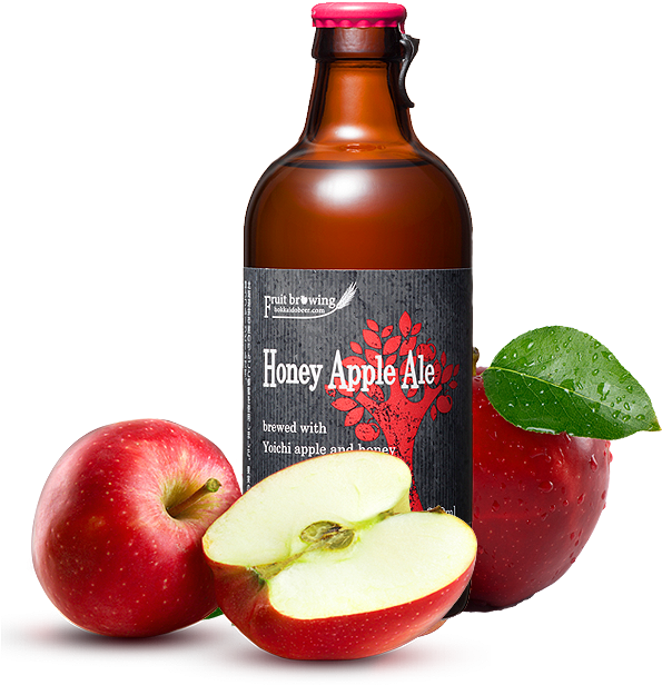 Hokkaido Brewing Company Honey Apple Ale - Mcintosh Clipart (910x706), Png Download