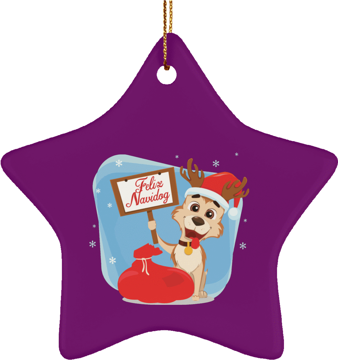 Feliz Navidog Christmas Ornaments - Nurse Christmas Clipart (1155x1155), Png Download