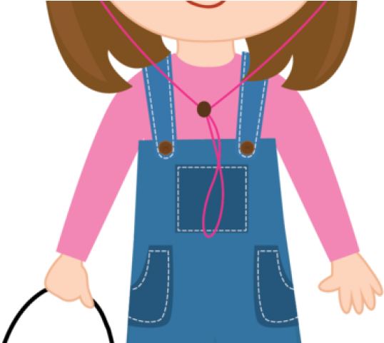 Farmer Clipart Commercial Farming - Niña Granjera Dibujo - Png Download (640x480), Png Download