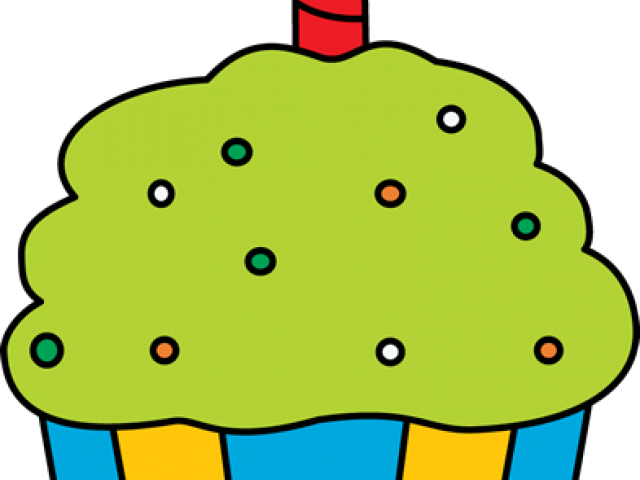 Cupcake Clipart Transparent Background - Birthday Cupcake Clipart - Png Download (640x480), Png Download