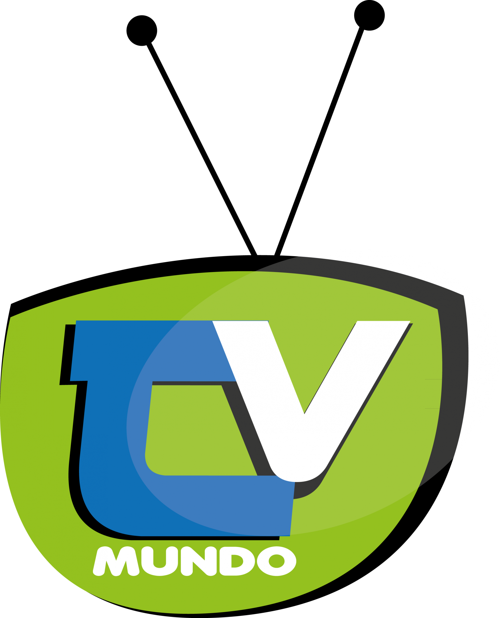 Tv Mundo Logo Clipart (1619x2000), Png Download