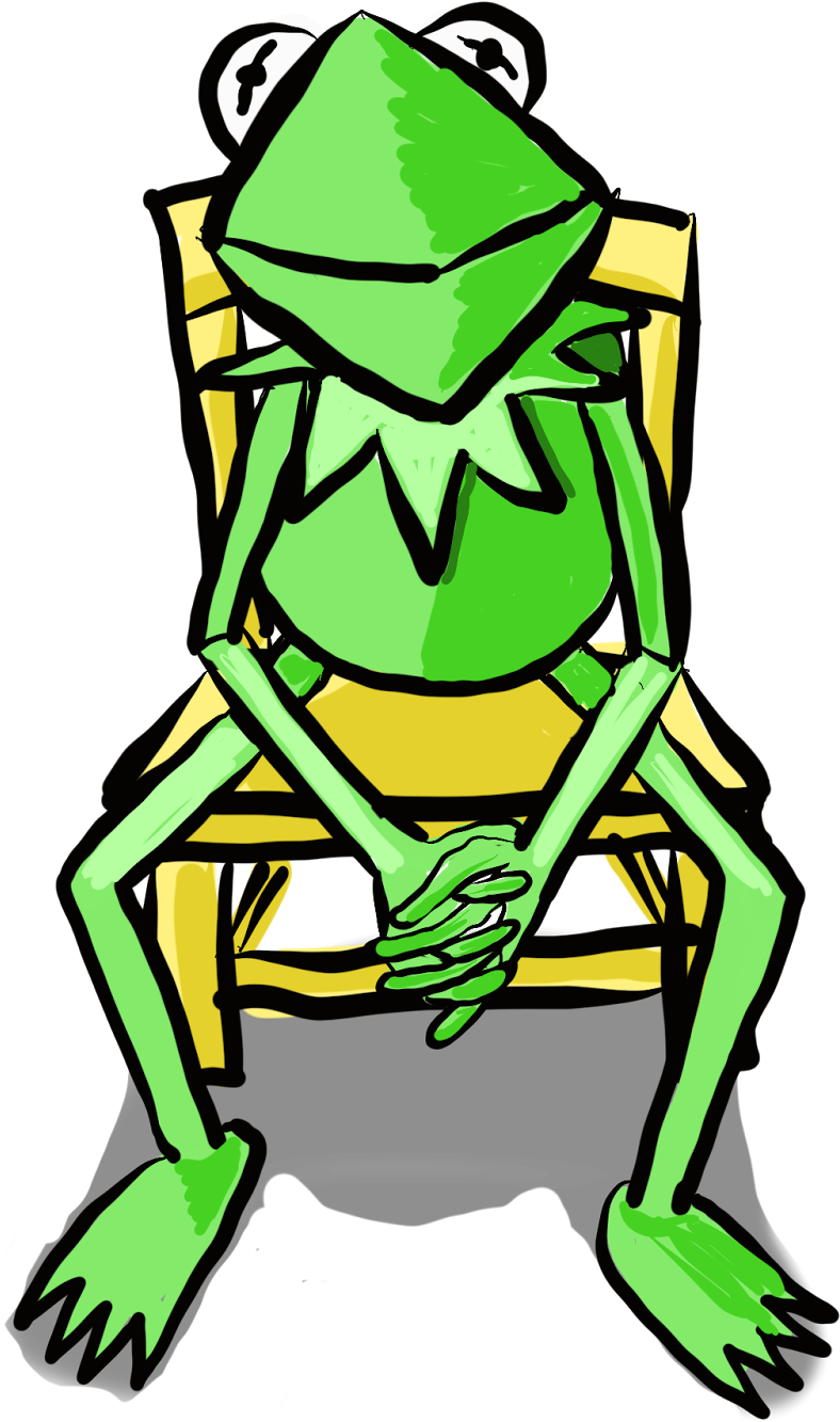 Kermit Is Stronger Than The Flu Virus, Though Not Swine - Toad Clipart (1600x1600), Png Download