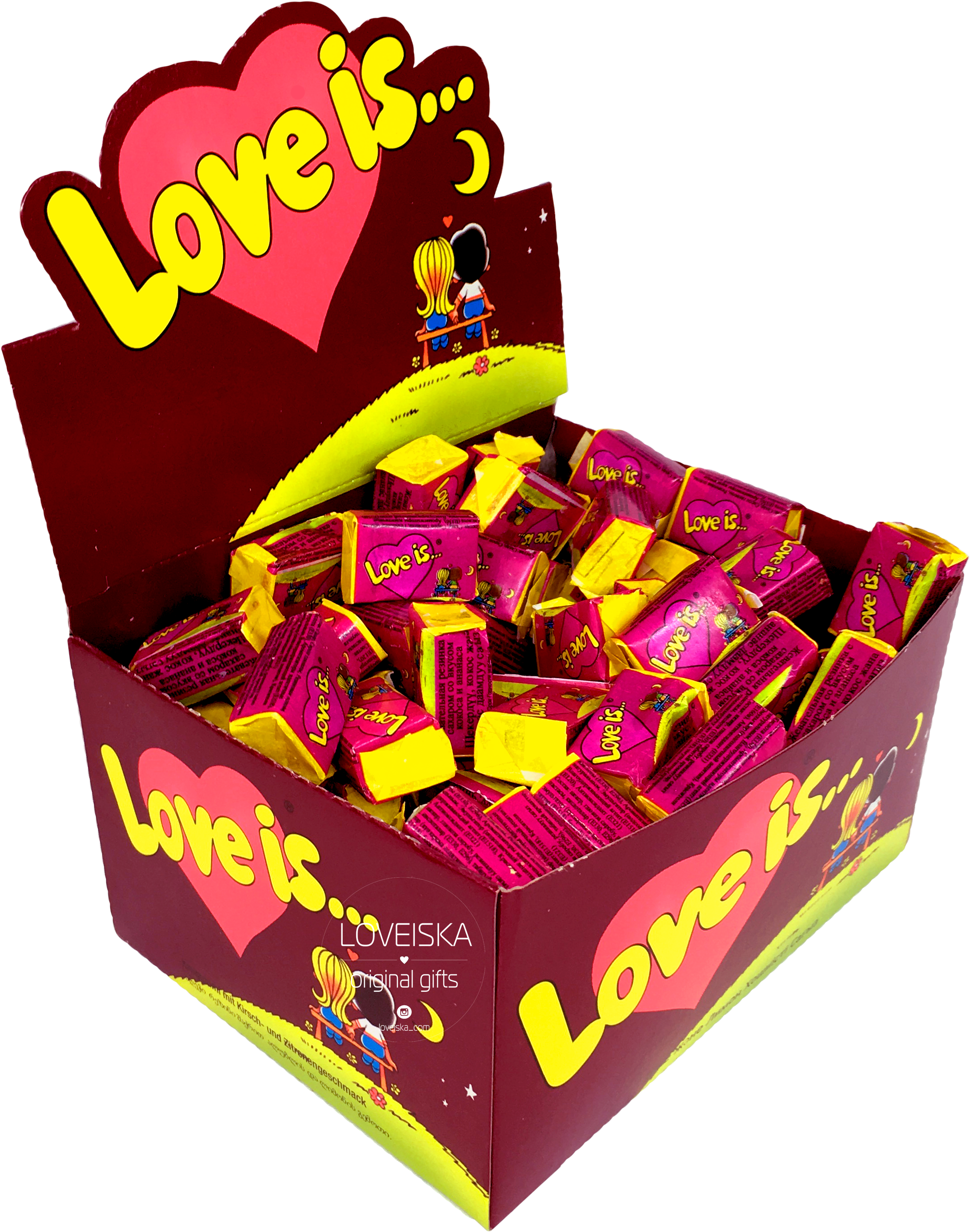 Chewing Gum Png - Жвачка Love Png Clipart (2953x2953), Png Download