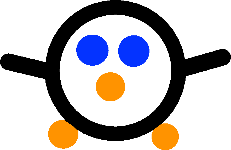 Flapper1 - Drawing Flap - Circle Clipart (884x576), Png Download