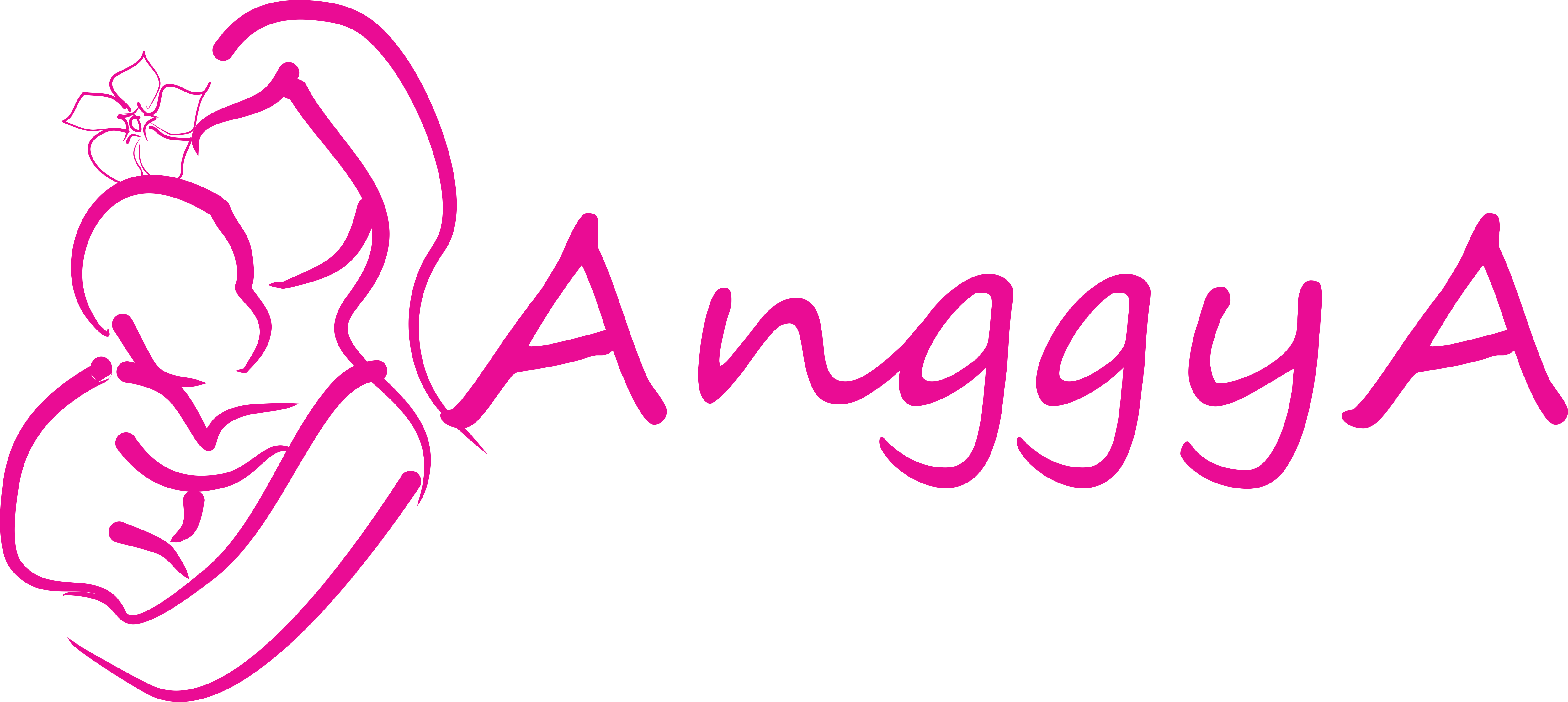 Logo Web &ndash Pink Anggya Clipart (4999x2239), Png Download