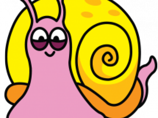 Drawn Snail Water Clipart (640x480), Png Download