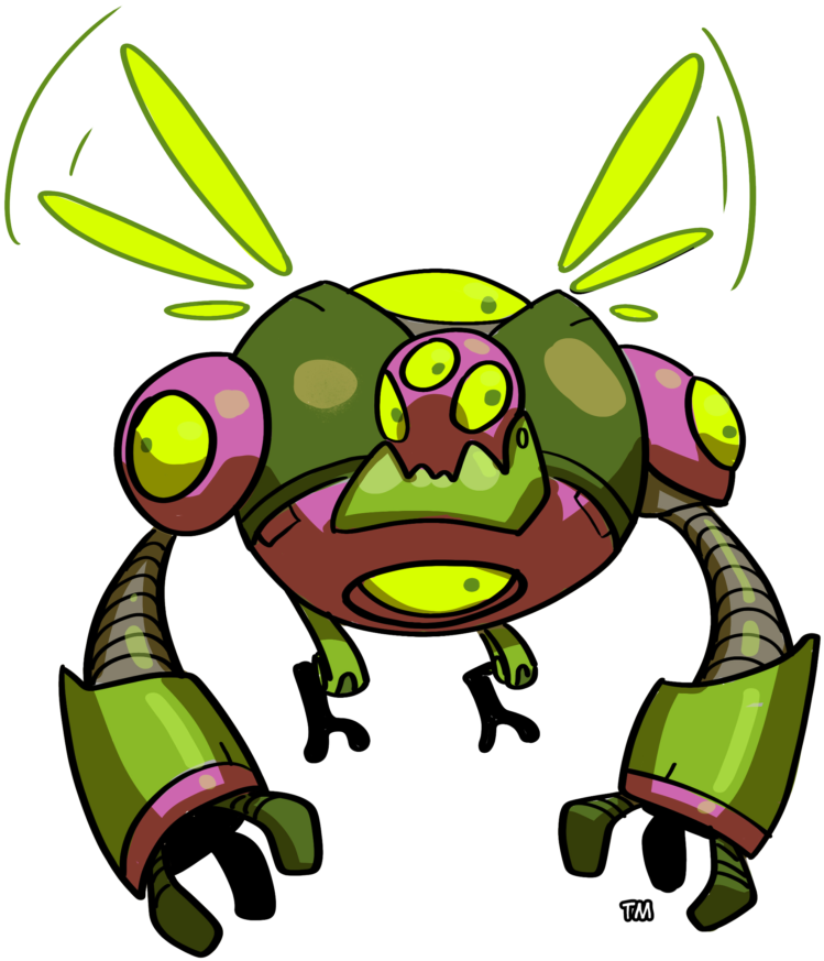 “boris The Bug” - Cartoon Clipart (850x960), Png Download