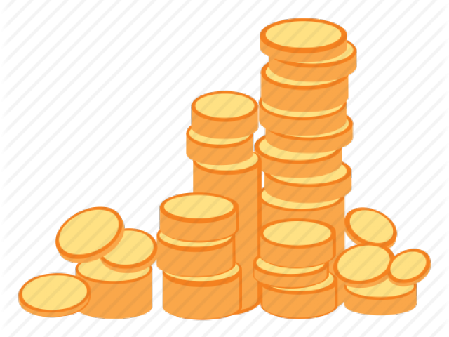 Coins Clipart Wealth - Wealth Icon Gold - Png Download (640x480), Png Download