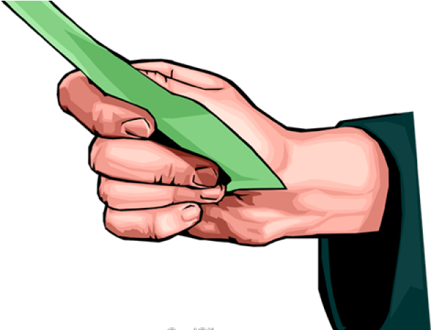 Money Clipart Hand - Hand Holding Money Vector Png Transparent Png (640x480), Png Download