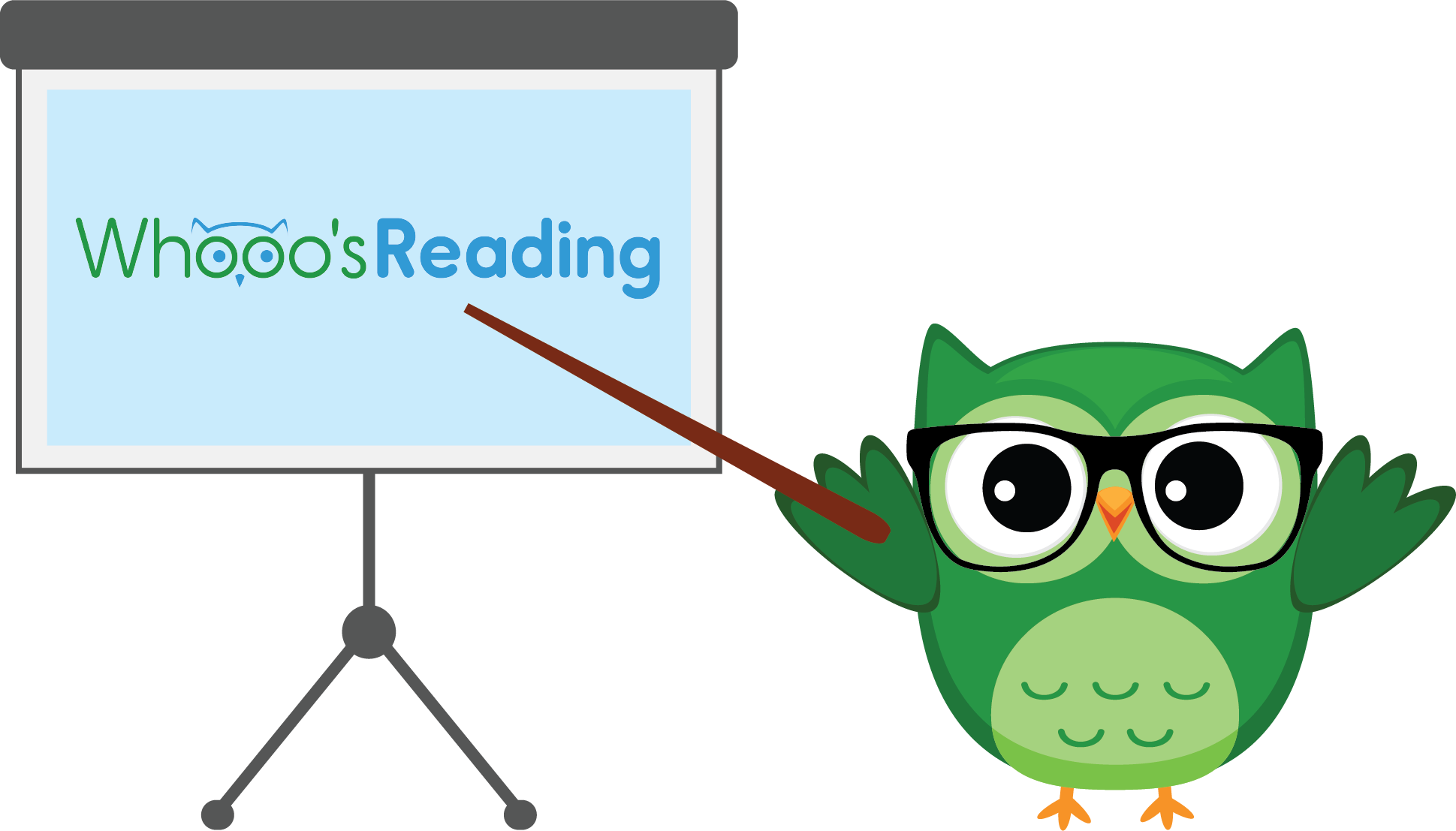 Presentation - Whooos Reading Clipart (1939x1107), Png Download