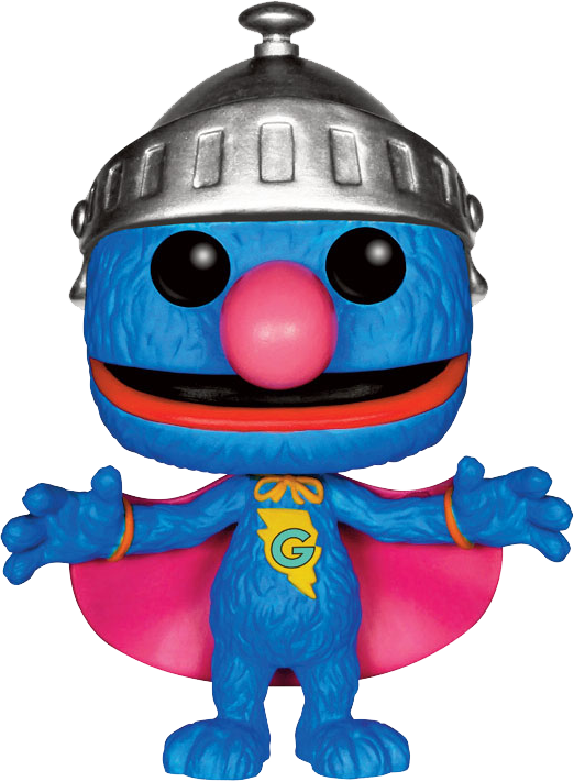 Funko Pop Tv - Super Grover Pop Funko Clipart (522x710), Png Download