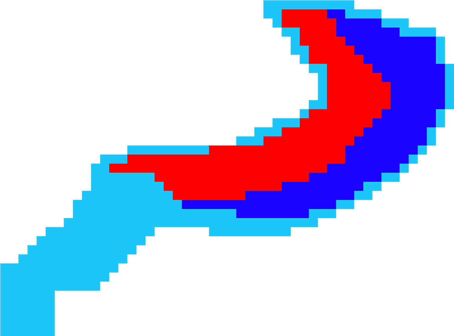 Minecraft Custom Sword Design - Crescent Clipart (2100x1470), Png Download