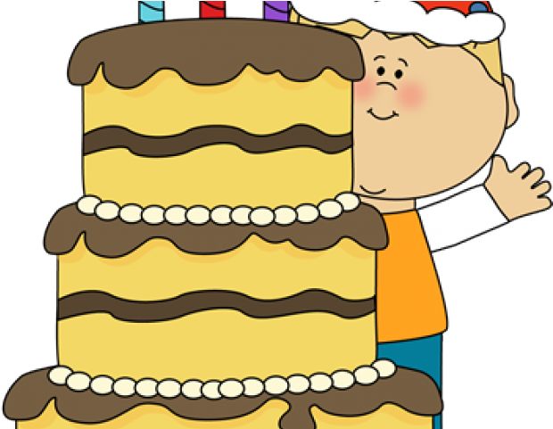 Boy Clipart Cake - Boy Birthday Cake Clip Art - Png Download (640x480), Png Download