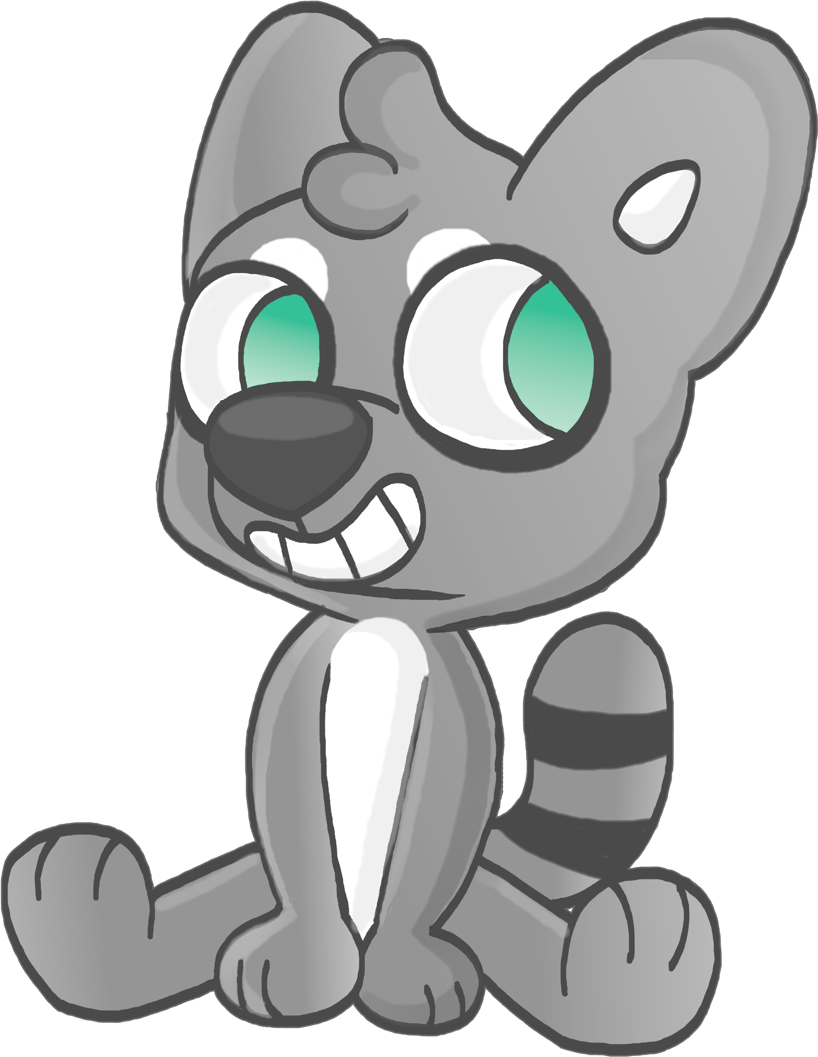 Say Hello - Cartoon Clipart (2281x2630), Png Download