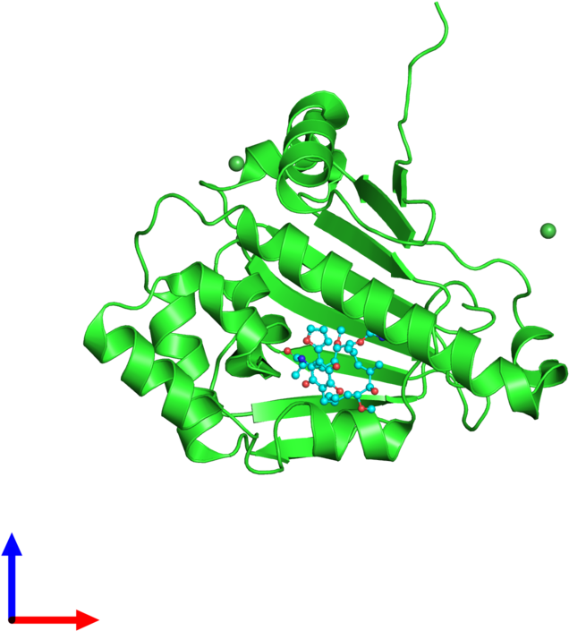 Pdb 4asf Coloured By Chain And Viewed From The Front - Graphic Design Clipart (800x800), Png Download