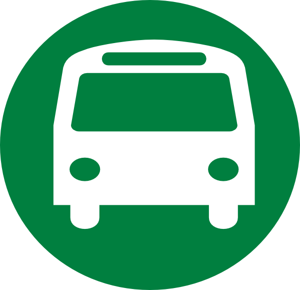 Bus Stop Sign Clipart (600x579), Png Download