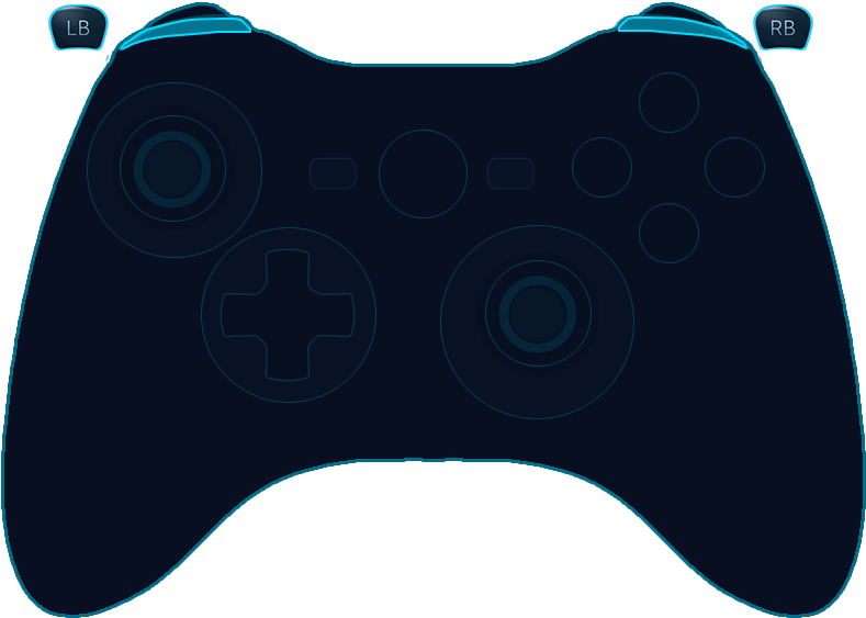 Microsoft Xbox Controller Steamworks - Game Controller Clipart (1000x598), Png Download