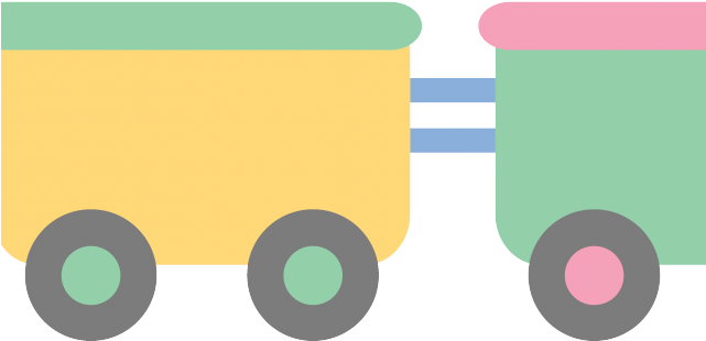 Train Clipart Pastel - Clip Art - Png Download (640x480), Png Download