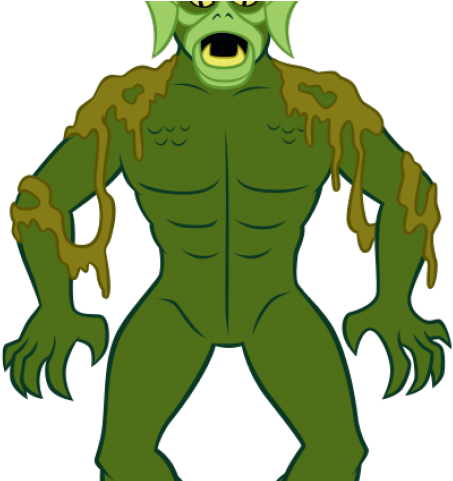 Demon Clipart Scary - Scooby Doo Sea Demon - Png Download (640x480), Png Download