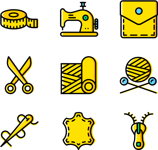 Sewing Clipart (600x564), Png Download