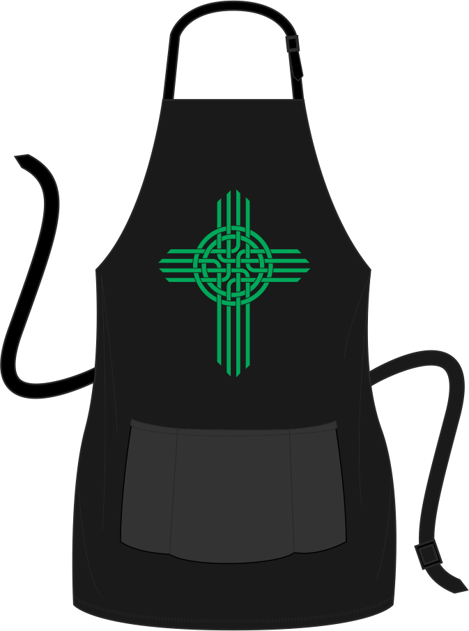 Celtic Zia Cross Apron - Cross Clipart (673x904), Png Download