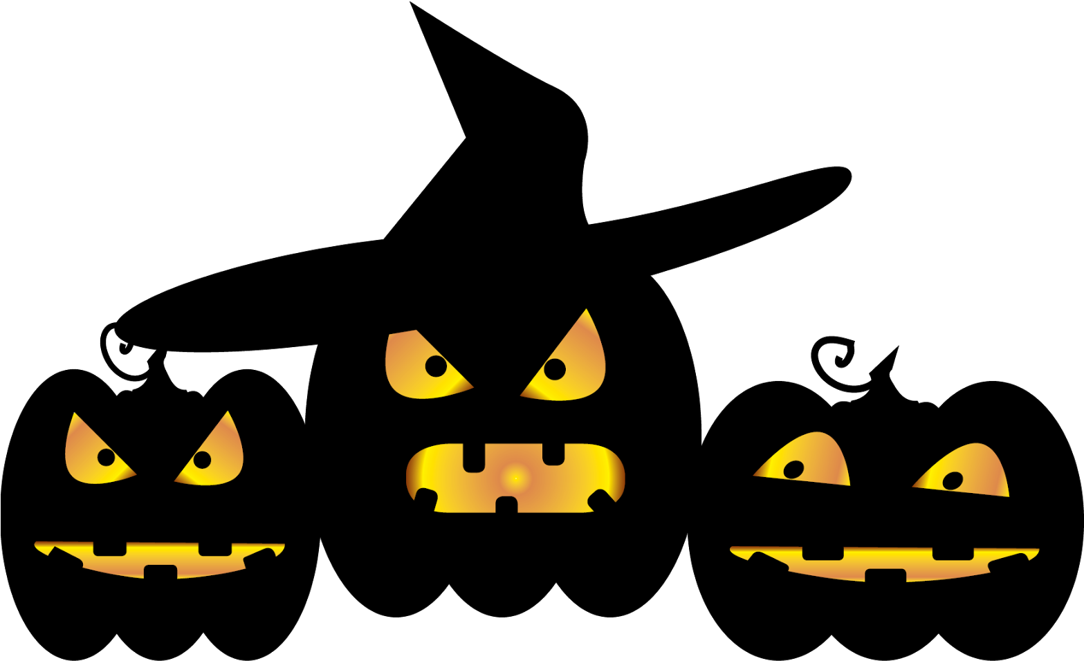 Happy Halloween From Isc Surfaces - Jack-o'-lantern Clipart (1600x1001), Png Download