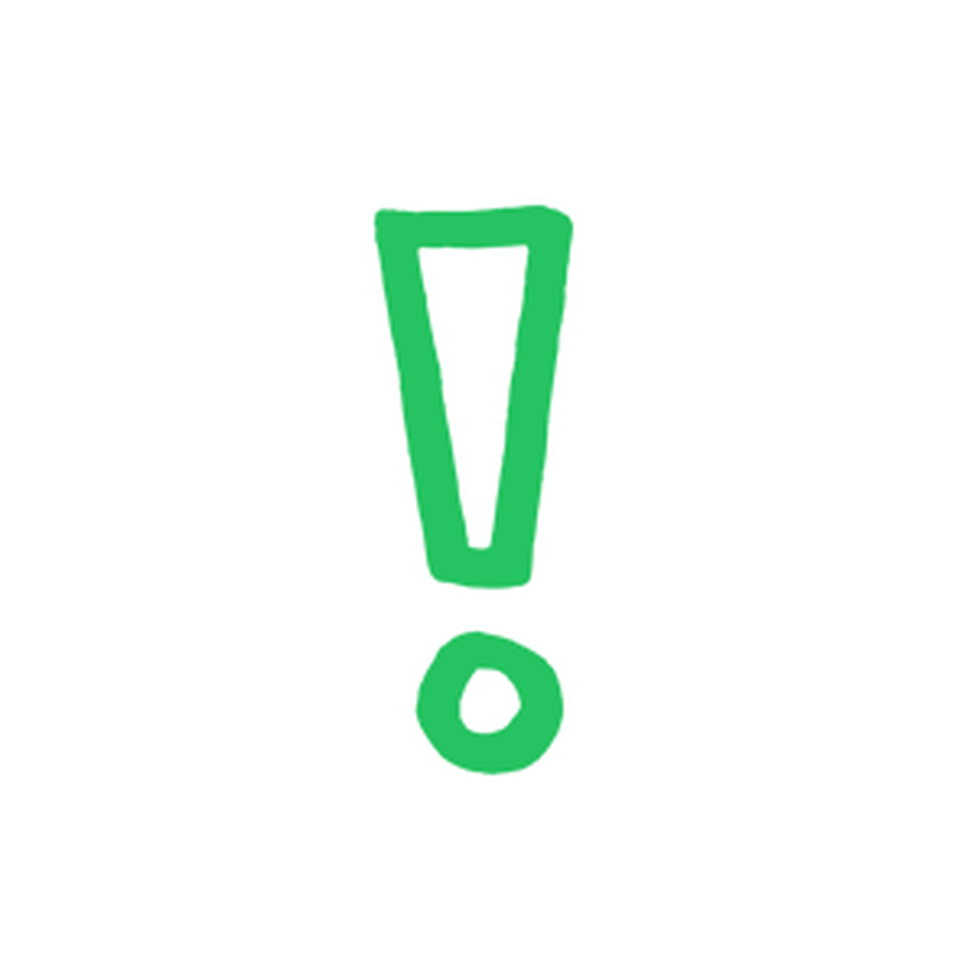 Exclamation - Circle Clipart (1080x1080), Png Download