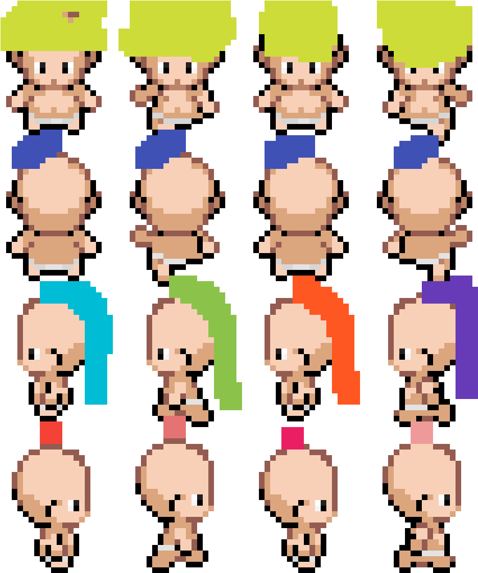 I Got Hair And Clean Underwear - Sprite Clipart (935x1133), Png Download