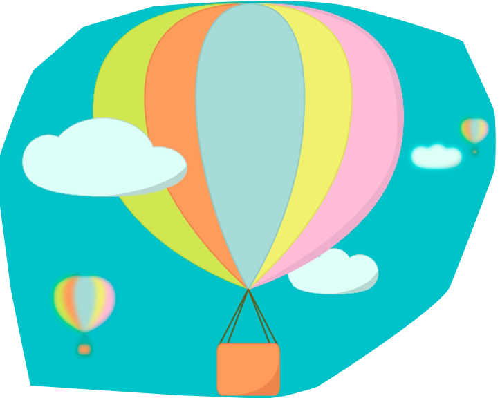 Parachute - Hot Air Balloon Clipart (723x576), Png Download