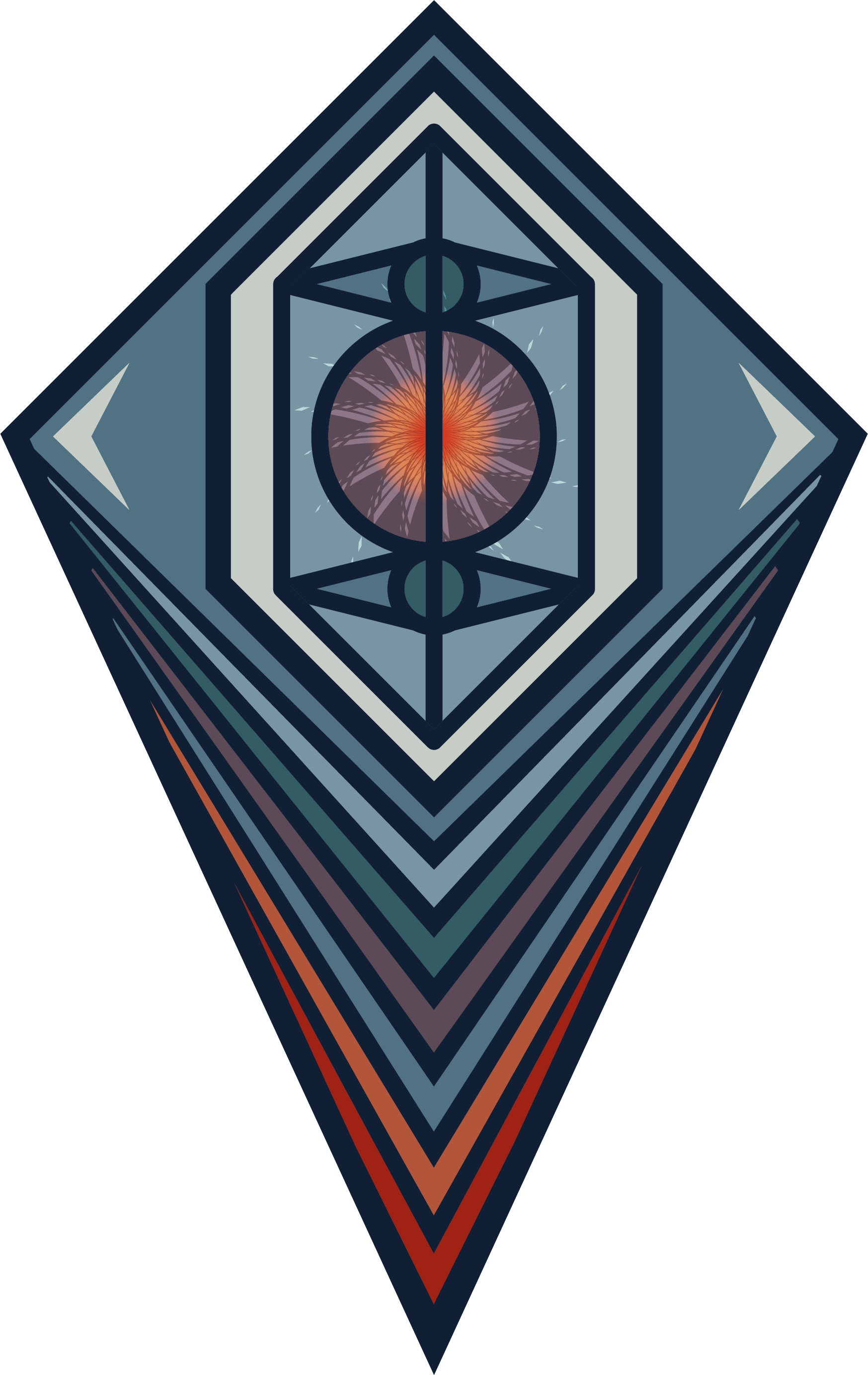 Triangle Clipart (1747x2768), Png Download