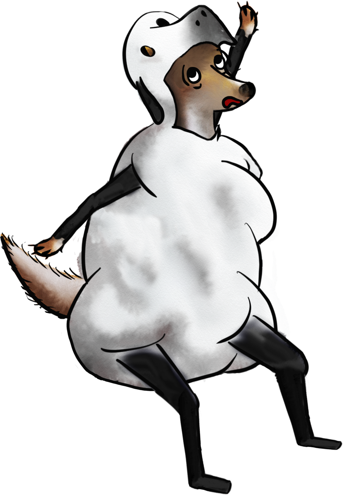 I Was Hired To Create Illustrations For An "aesop's - Cartoon Clipart (1321x1675), Png Download