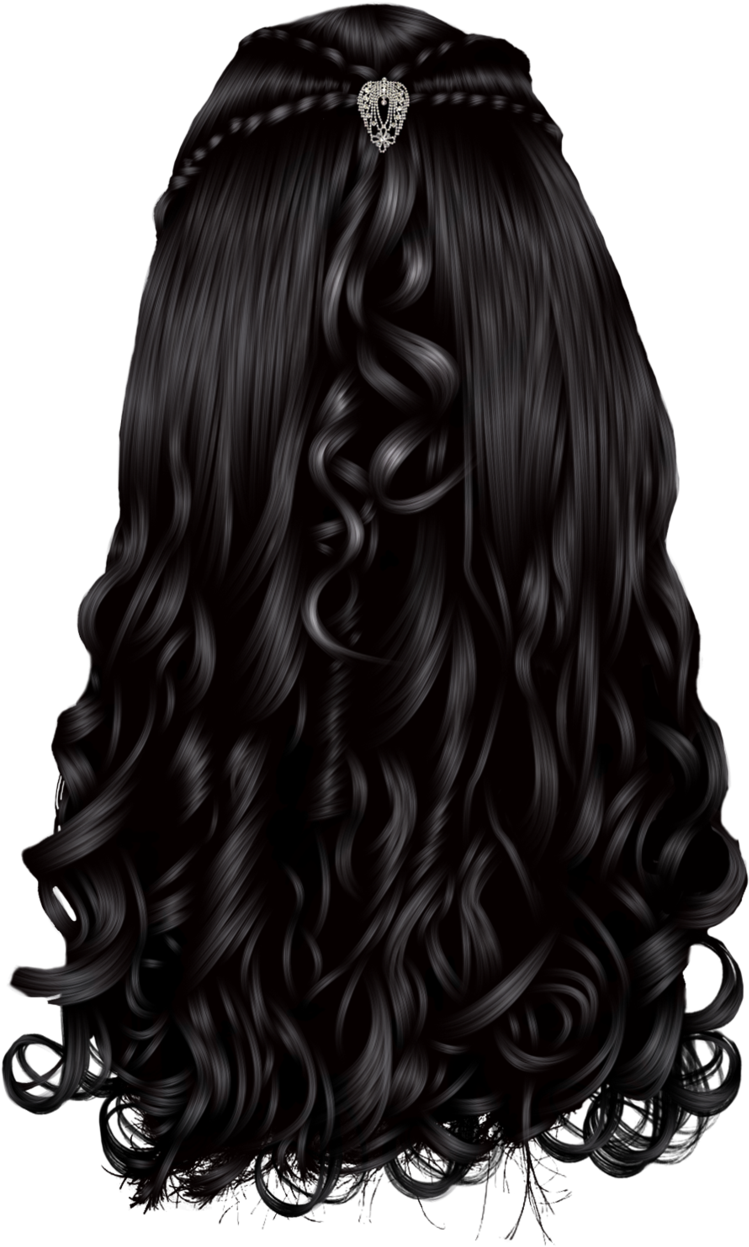 Black Women Png - Hair Png Transparent Background Clipart (900x1346), Png Download