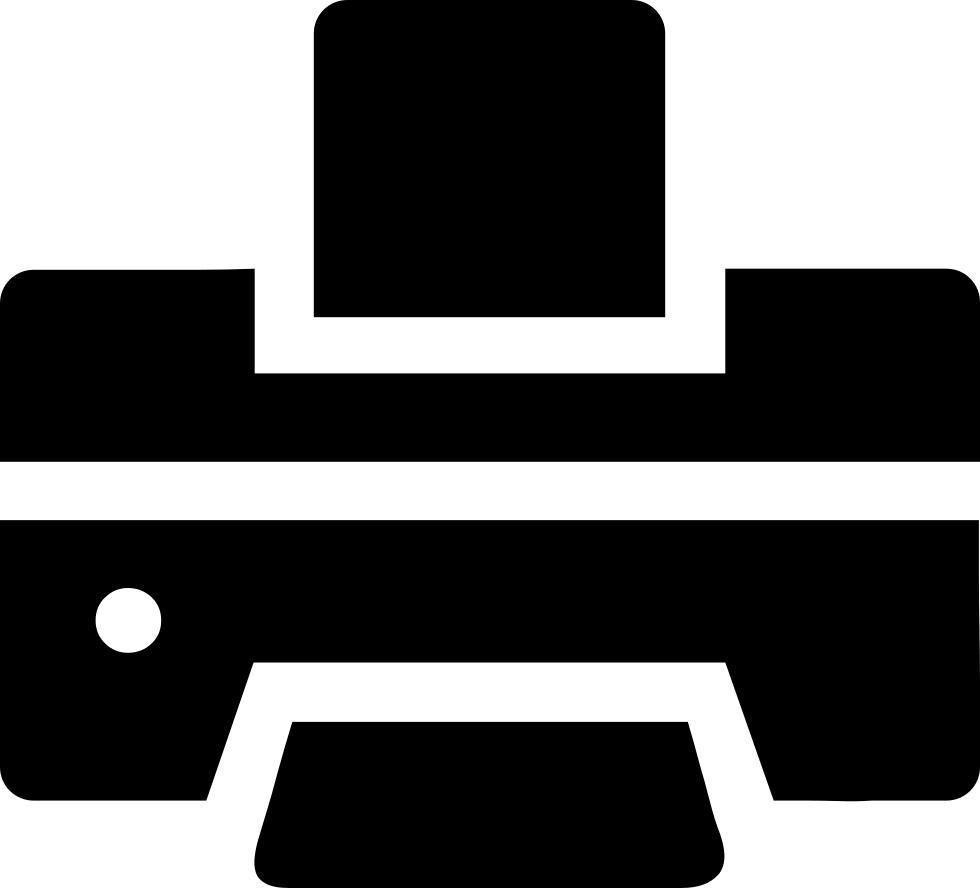 Png File - Printer Svg Clipart (980x888), Png Download