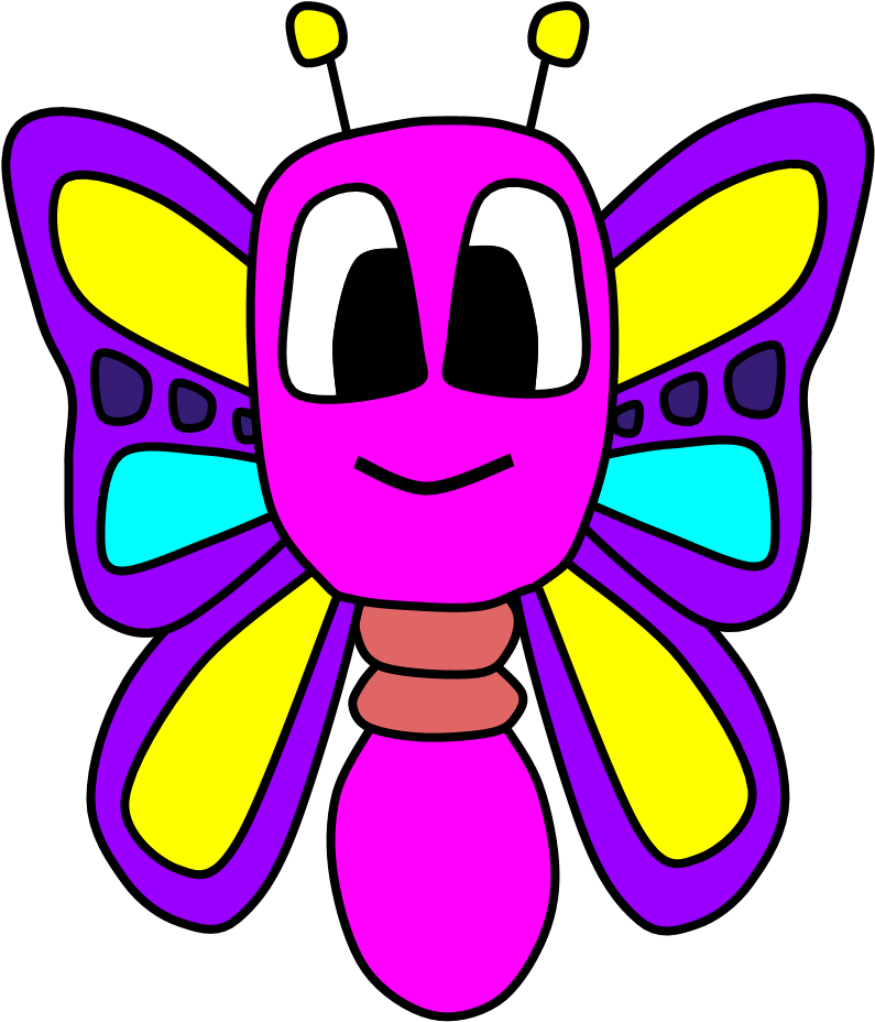 Butterflies Clipart (816x1056), Png Download