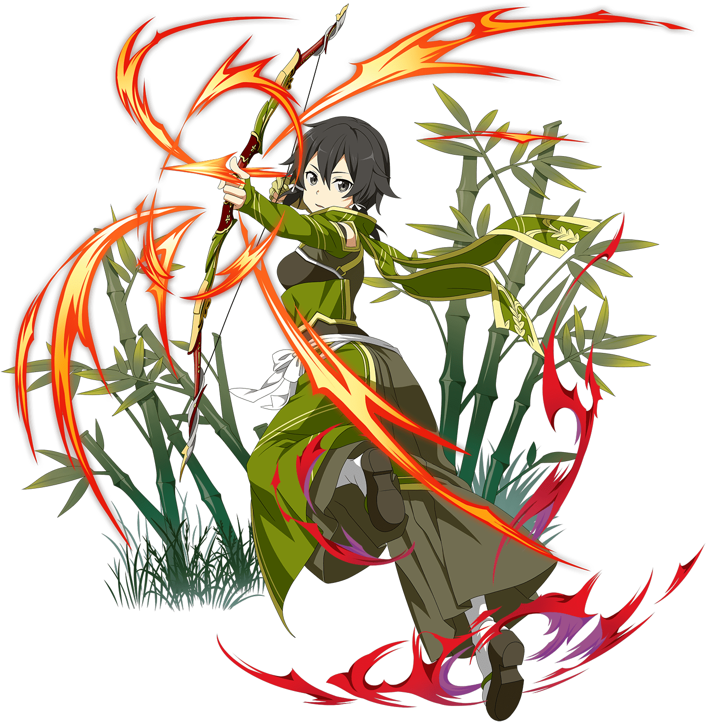 [red Flash Divine Archer] Clipart (1500x1500), Png Download