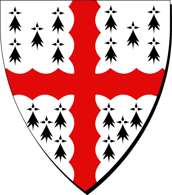 Ecu Pays Vannes - Blason Saint Cast Clipart (569x646), Png Download