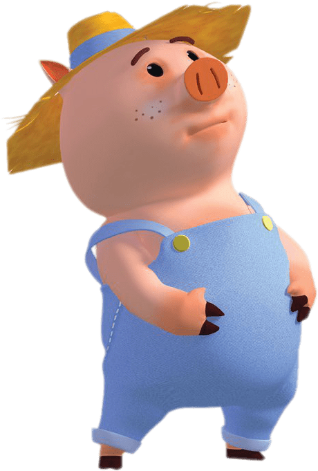 Bananas In Pyjamas Pedro The Pig - Pedro The Pig Clipart (500x720), Png Download