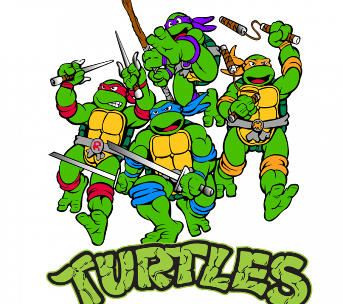 Free Pictures Of Ninja Turtles Tmnt Png Free Transparent - Teenage Mutant Ninja Turtles Clipart (678x600), Png Download
