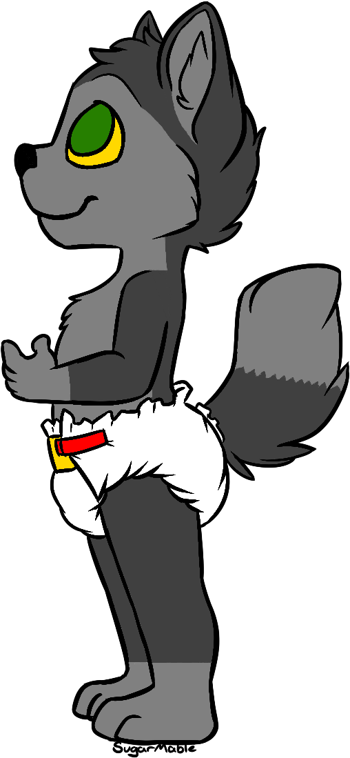 Babby Crunch - Cartoon Clipart (606x1152), Png Download