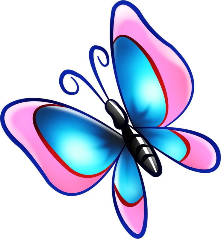 ‿✿⁀butterflies‿✿⁀ - Бабочки Дисней Clipart (738x800), Png Download