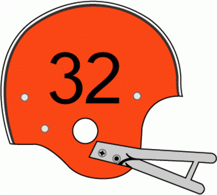 Cleveland Browns Iron Ons - 1968 Cincinnati Bengals Helmet Clipart (750x930), Png Download