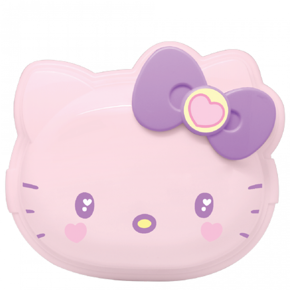 Kitty Fancy Revolution 3 In 1 Lunch Set - Cartoon Clipart (980x950), Png Download