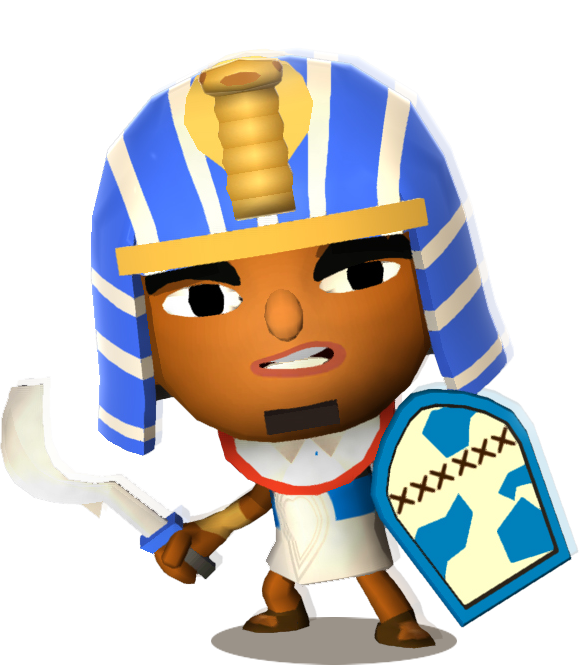 The Egyptian Warrior - Ram The Egyptian Warrior Clipart (579x665), Png Download